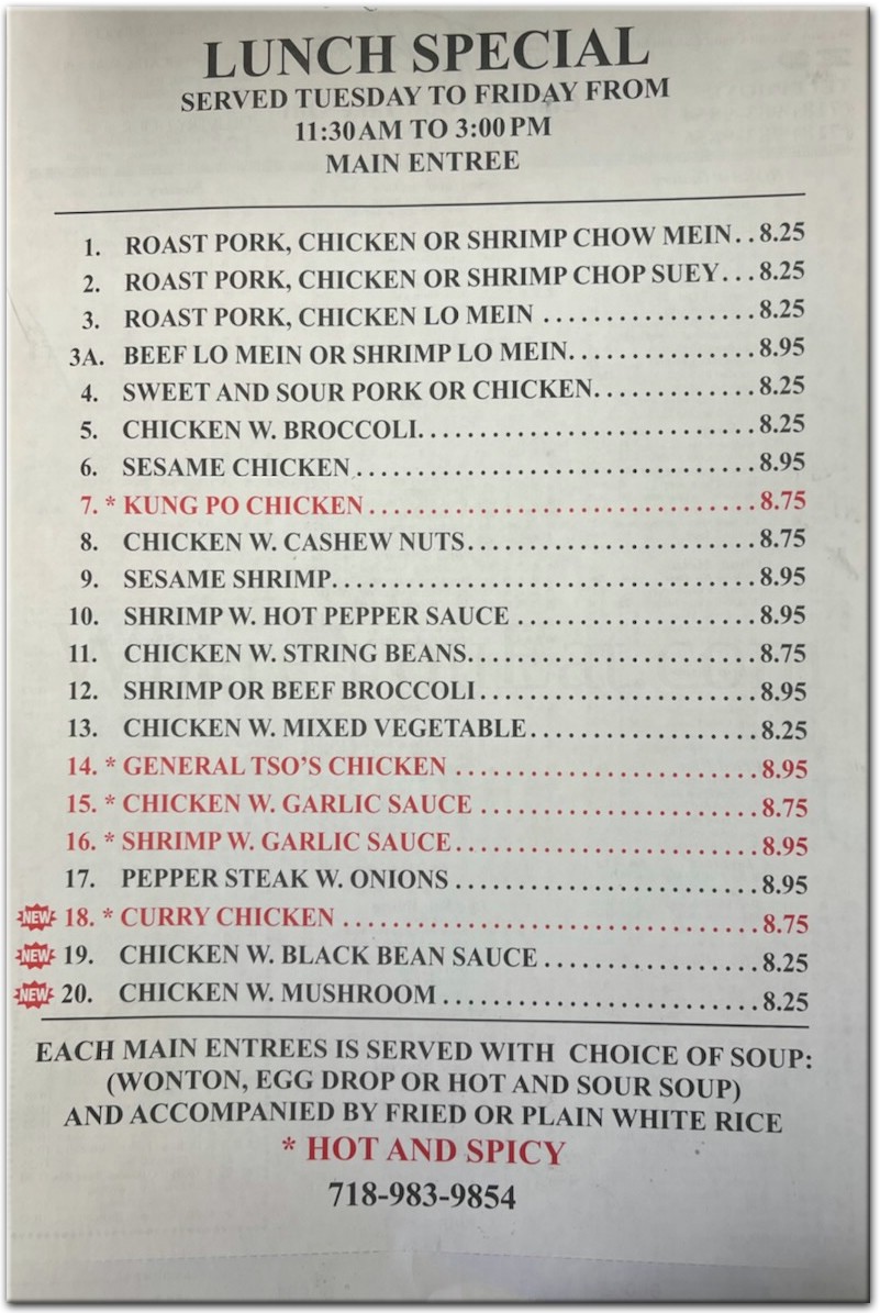 Tacks in Staten Island